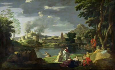 Orpheus and Eurydice by Nicolas Poussin